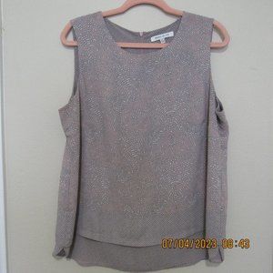 Rose+Olive XL Pink Tank Office Top